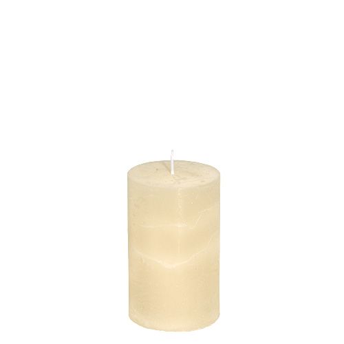 Candle cream 50mm x 80mm colored 12pcs