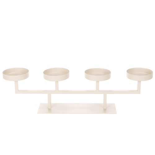 Modern candlestick with four candle plates, 47cm buy online | Floristik24.ie