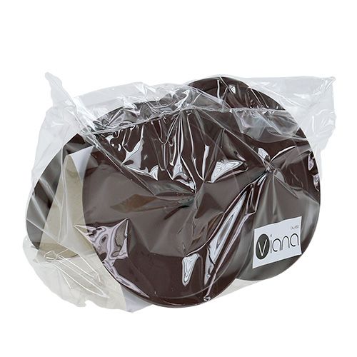 Product Candle Holder Brown Ø10cm 4 pcs