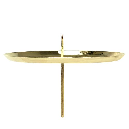 Product Candle holder gold Ø10cm 4 pcs