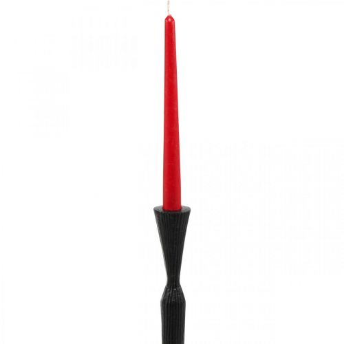 Product Candlestick Black Metal Candlestick Ø12cm H46cm