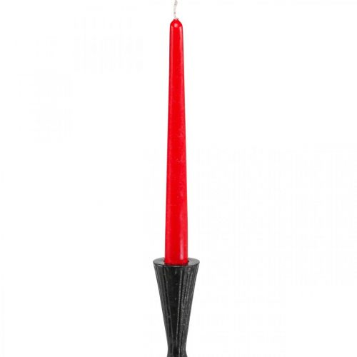 Product Candlestick Black Candlestick Metal Ø13cm H59cm