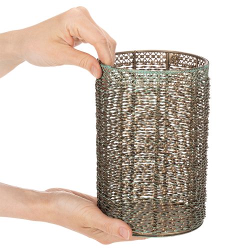 Candle holder metal tealight holder Ø8/10/13cm set of 3 | Floristik24.ie