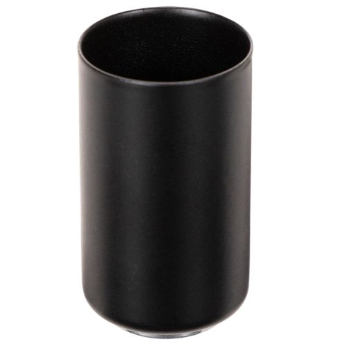 Round magnetic candle holder, matte black, for 25mm taper candles, 4 pieces buy online | Floristik24.ie