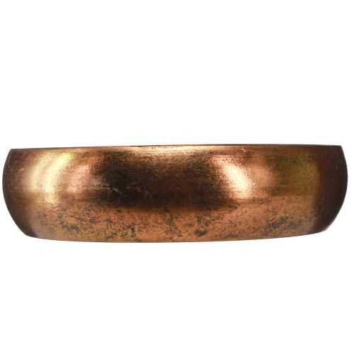 Product Candle holder bowl for 4 candles antique look bronze Ø22cm