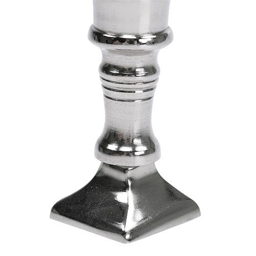 Product Candlestick silver Ø1.1cm H7cm 1p