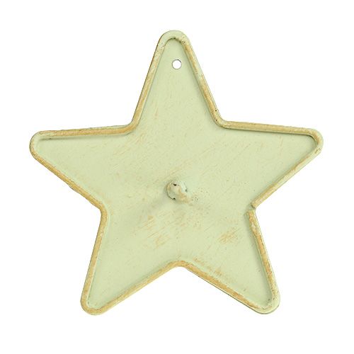 Floristik24 Candle holder star to stick 9cm cream