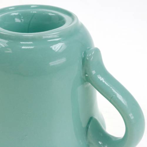 Floristik24 Candle holder cup Ø7.5cm H6cm green 3pcs