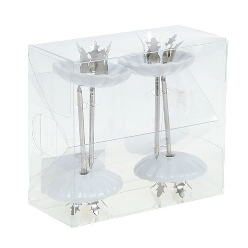 Product Candle holder for tree candles Ø4cm H7cm 4 pcs