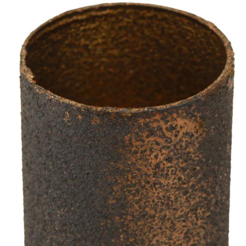 Floristik24 Candle holder for taper candles Ø28mm plug-in mandrel antique gold 4pcs