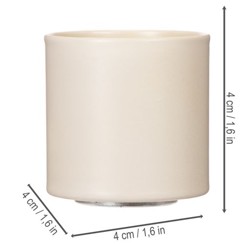 Magnetic candle holders for thick taper candles (4cm), 4 pieces | Floristik24.ie