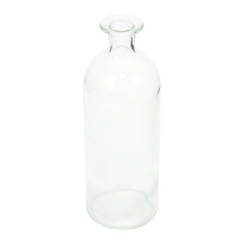 Product Candle Holder Decorative Bottles Mini Vases Glass Clear H19.5cm 6 pcs