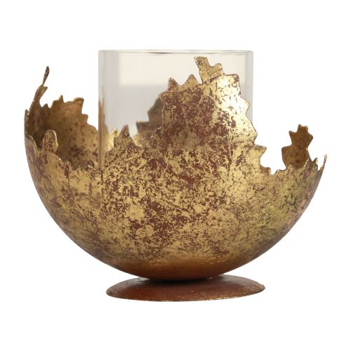 Floristik24 Table decoration Christmas lantern metal antique 12cm Ø15cm