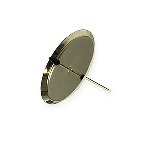 Product Candle Holder Gold Ø7cm 4 pcs