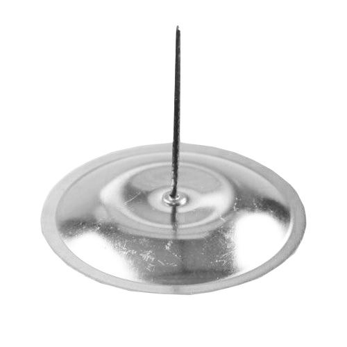 Product Candle holder with thorn silver Ø8cm 16 pcs