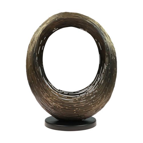 Floristik24 Candlestick metal decorative sculpture tealight holder H33.5cm