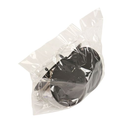 Product Candle holder for sticking Black Candle holder mandrel Ø8cm 4 pcs