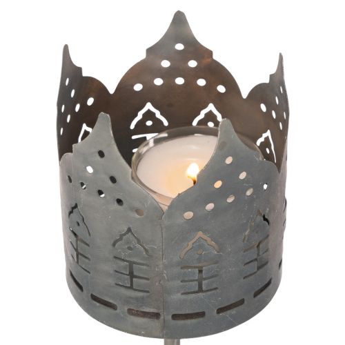 Tealight holders with spike,