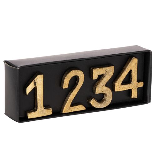 Advent candle pins, numbers 1 to 4, set of 4, 4cm, 4 pieces | Floristik24.ie