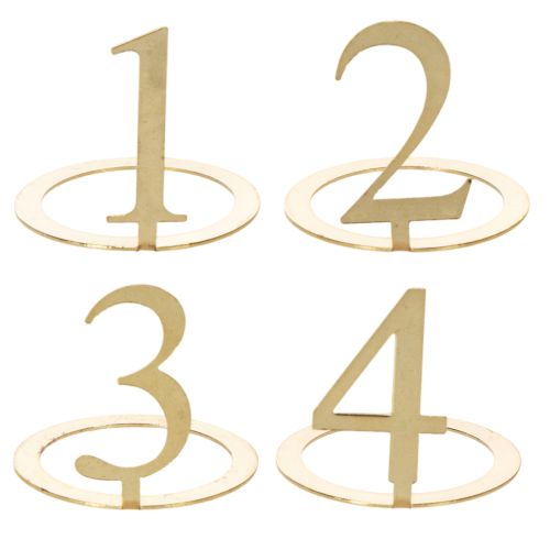Candle ring taper candle number set for Advent wreath 3cm 4pcs buy online | Floristik24.ie