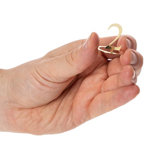 Candle ring taper candle number set for Advent wreath 3cm 4pcs | Floristik24.ie