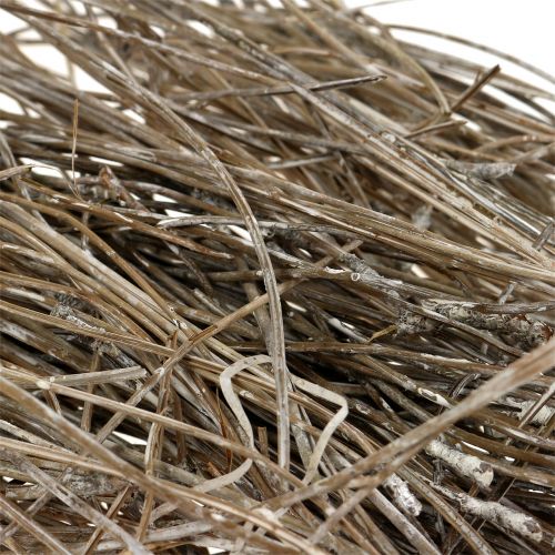 Floristik24 Pine needles washed white 300g