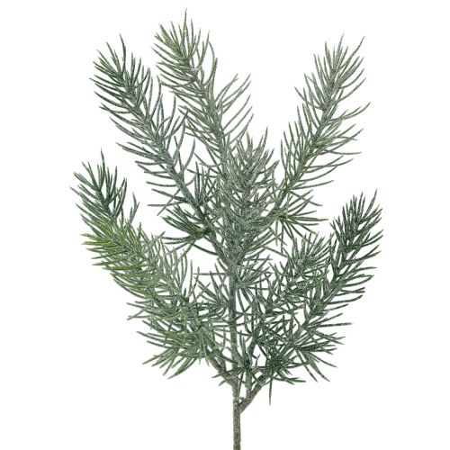 Floristik24 Artificial pine branch snow-covered decorative branch 40cm