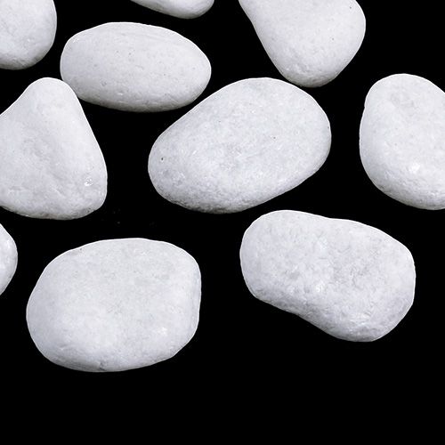 Product Pebbles in the net White 2.5cm - 4cm 1kg