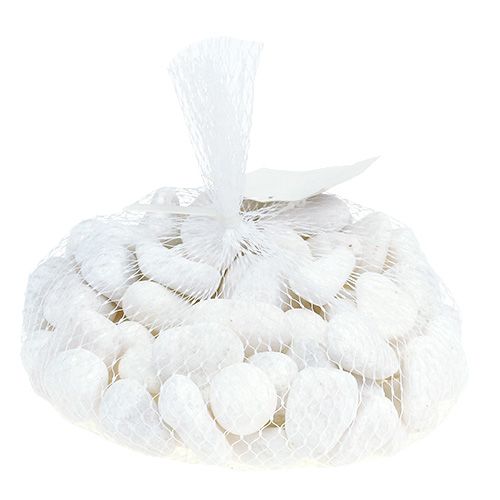 Product Pebbles in the net White 2.5cm - 4cm 1kg