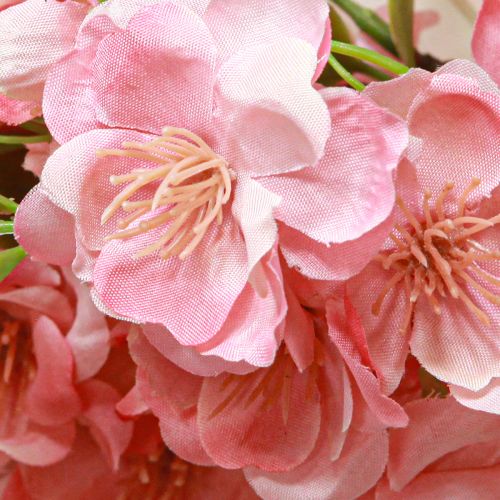 Floristik24 Cherry Blossom Garland Hanging Artificial Flower Garland Pink 170cm