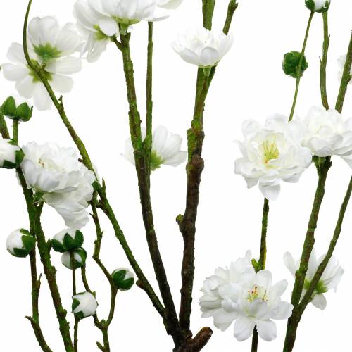 Floristik24 Cherry blossom branch white artificial decorative branch cherry blossom spring decoration