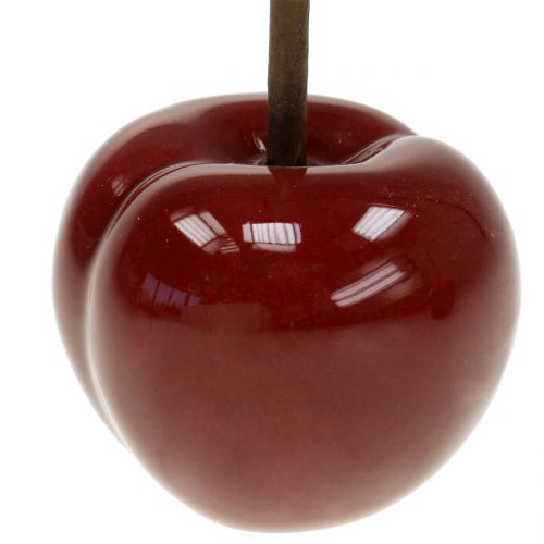 Floristik24 Cherry ceramic Ø5cm 4pcs