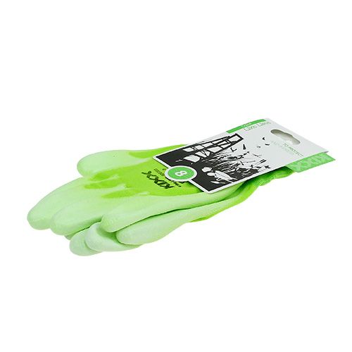 Floristik24 Kixx garden gloves size 7 light green, lime