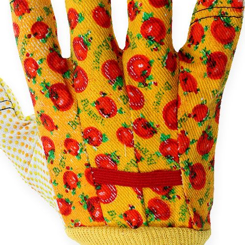Floristik24 Kixx gardening gloves fruit motif size 8