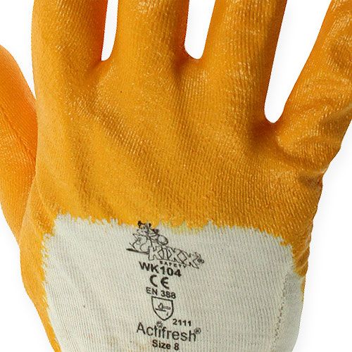Product Kixx Work Gloves Size 8 Yellow