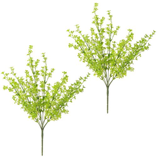 Product Clover Dwarf Clover Artificial Plants in Green on Pick 49cm 2pcs