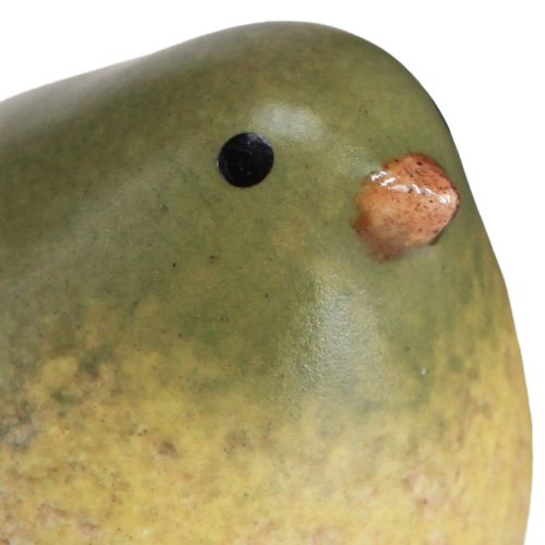 Floristik24 Small Ceramic Bird Ceramic Decoration Spring Green 8.5cm 4 pcs