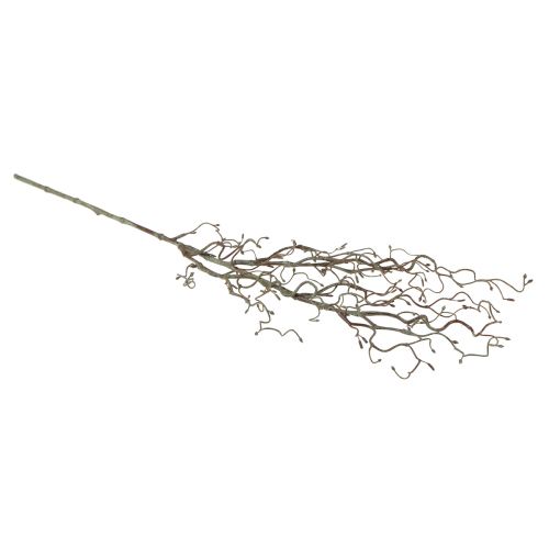 Floristik24 Artificial willow branch with buds brown spring L76cm