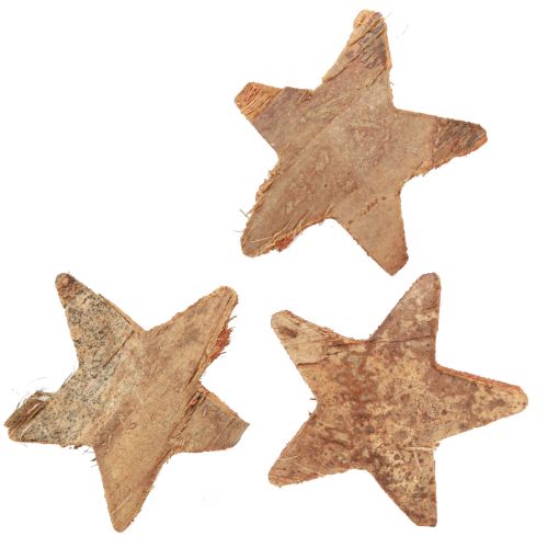 Coconut Star Decoration Natural Christmas Decoration Natural 5.5-7cm 30 pcs