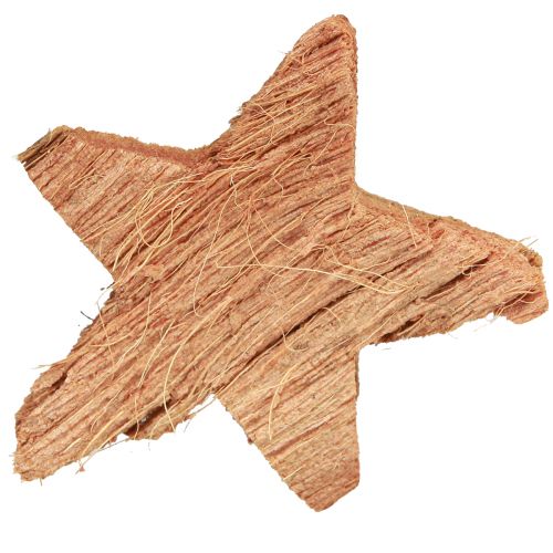 Product Coconut Star Decoration Natural Christmas Decoration Natural 5.5-7cm 30 pcs