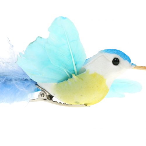 Floristik24 Kolibri assortment on clip 17cm 12pcs