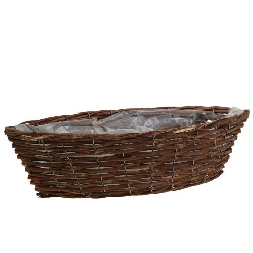 Floristik24 Basket braided plant basket plant boat L44cm H11cm