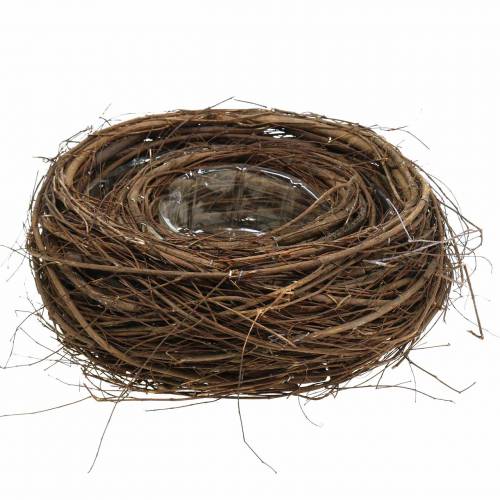 Floristik24 Basket bowl Easter basket dark brown Ø26 / Ø15cm set of 2