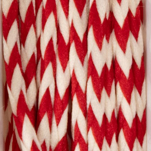 Zigzag pattern cord on a roll