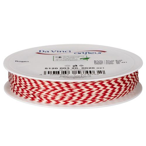 Zigzag pattern cord on a roll