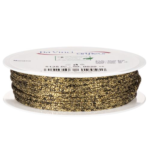 Shiny cord for gift wrapping and decoration, 3mm, 20m | Floristik24.ie