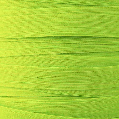 Product Green cotton curling ribbon, sustainable, 10mm, 100m gift ribbon