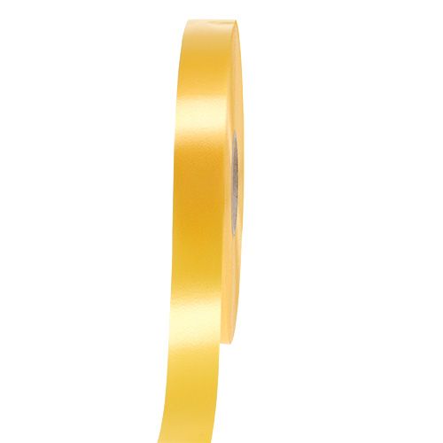 Curling ribbon yellow 19mm 100m