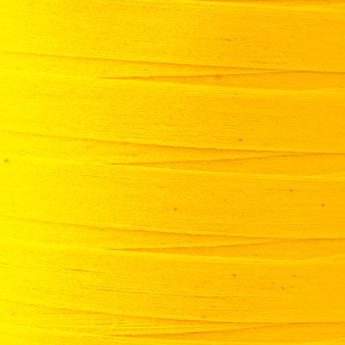 Product Curly ribbon, gift ribbon, yellow cotton, 10mm, 100m, sustainable