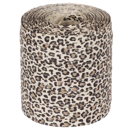 Gift ribbon leopard print for